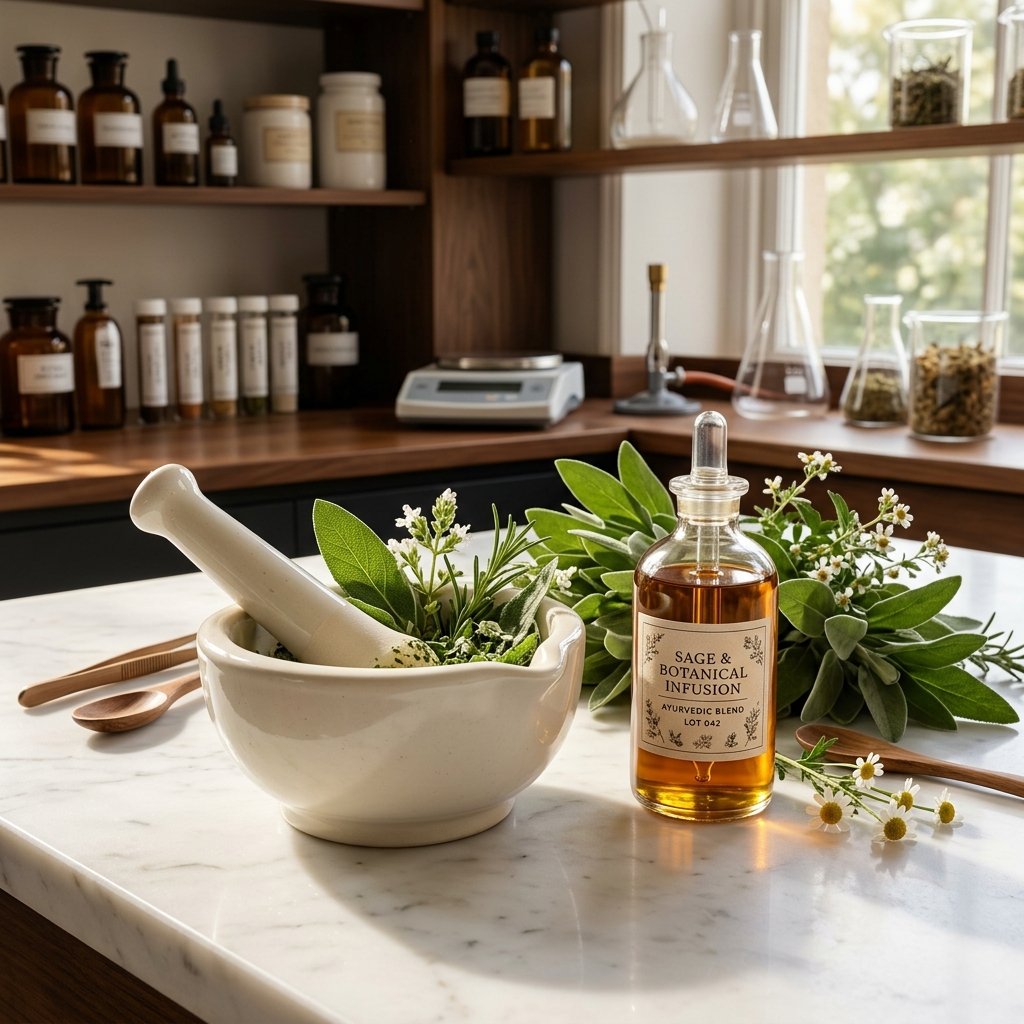 Clinical Ayurveda Extraction & Mortar